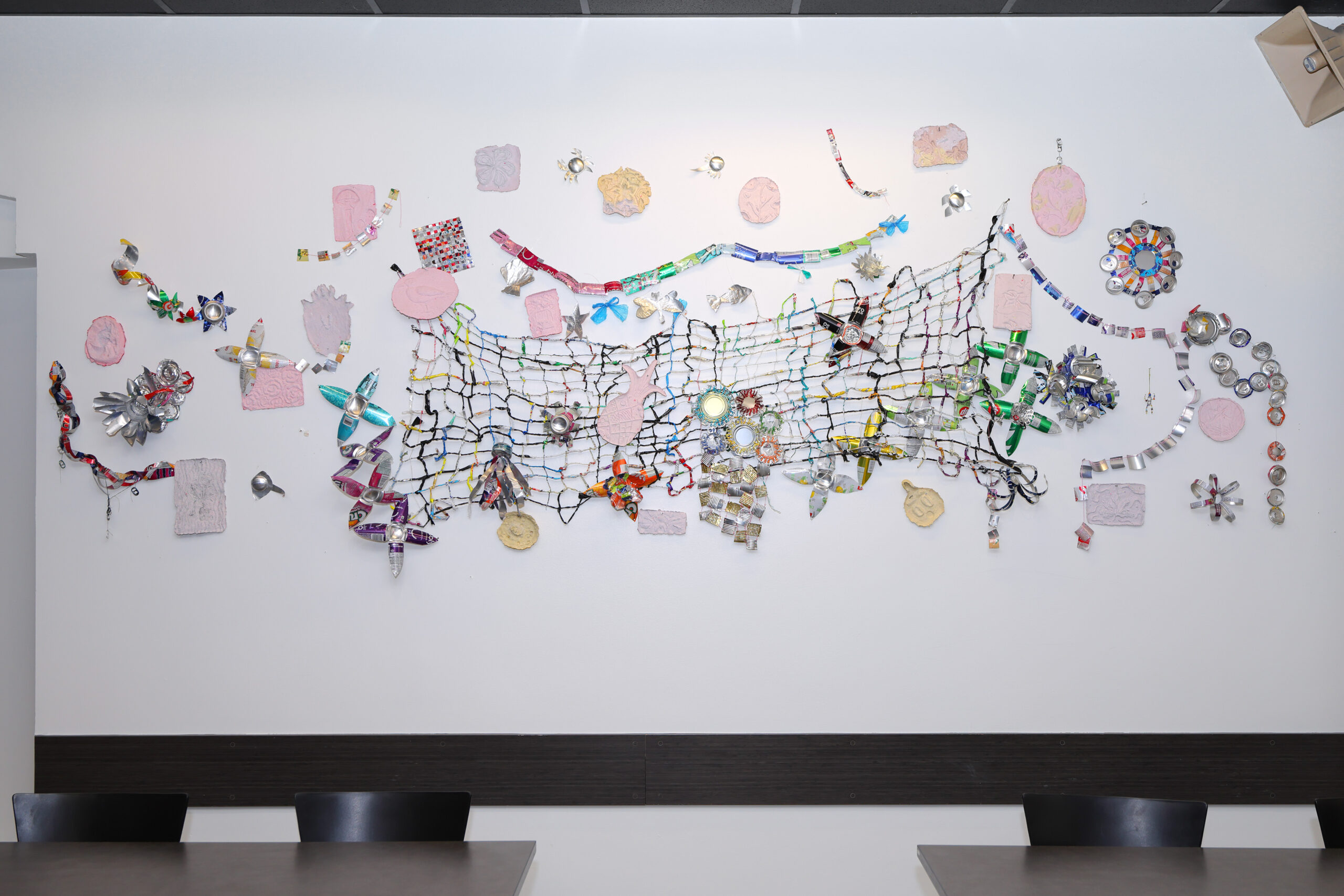 Murale artistique pour la sensibilisation aux matières résiduelles au Cégep de Saint-Jean-sur-Richelieu